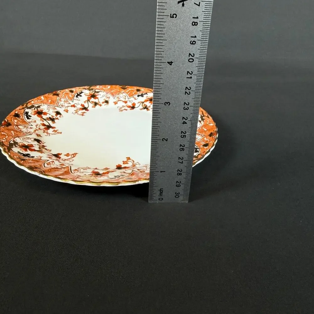 Radfords Fenton Imari Gold Victoria Pattern Scalloped Edge Plate 8